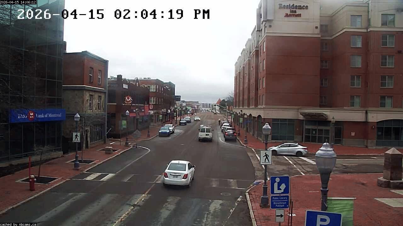 Web Cam image of Moncton (Main Street East)