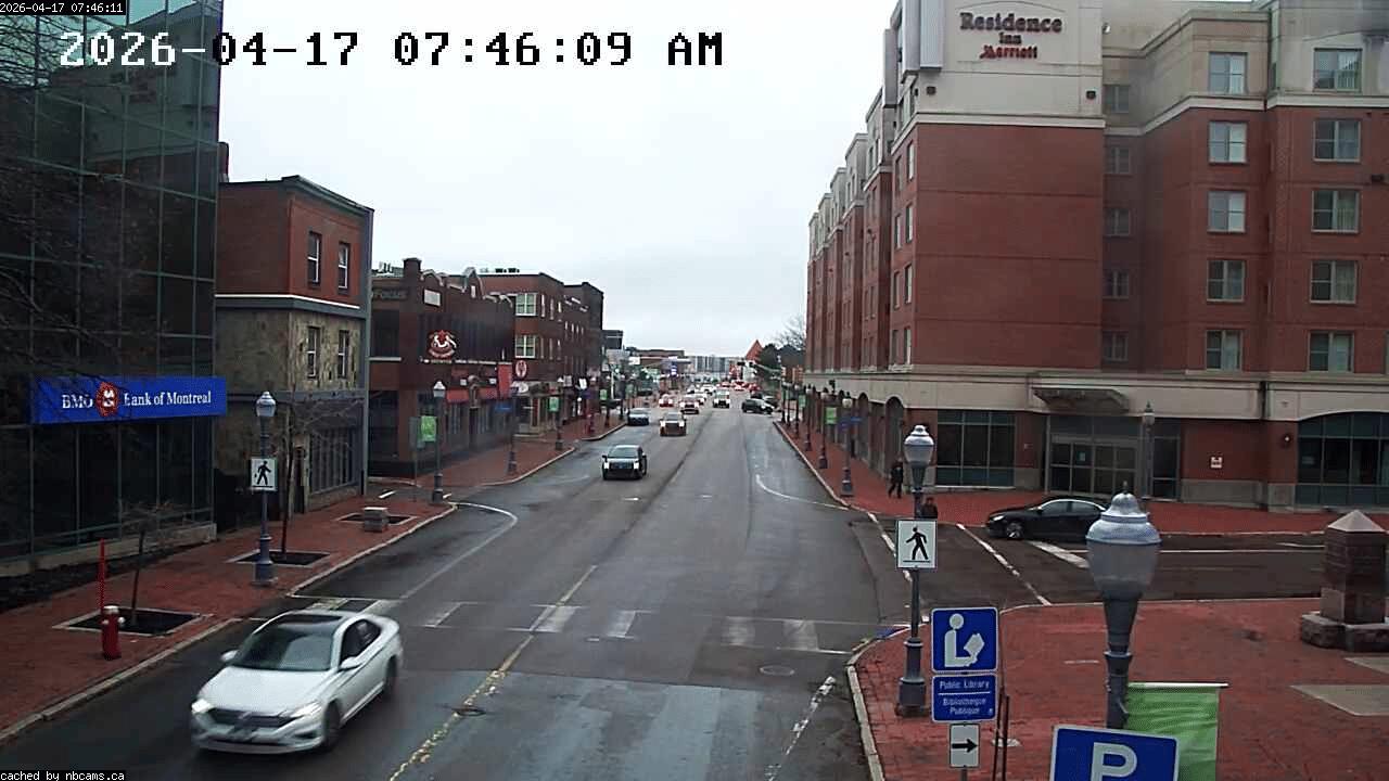Web Cam image of Moncton (Main Street East)