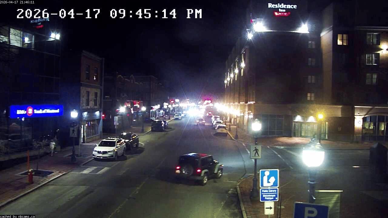 Web Cam image of Moncton (Main Street East)