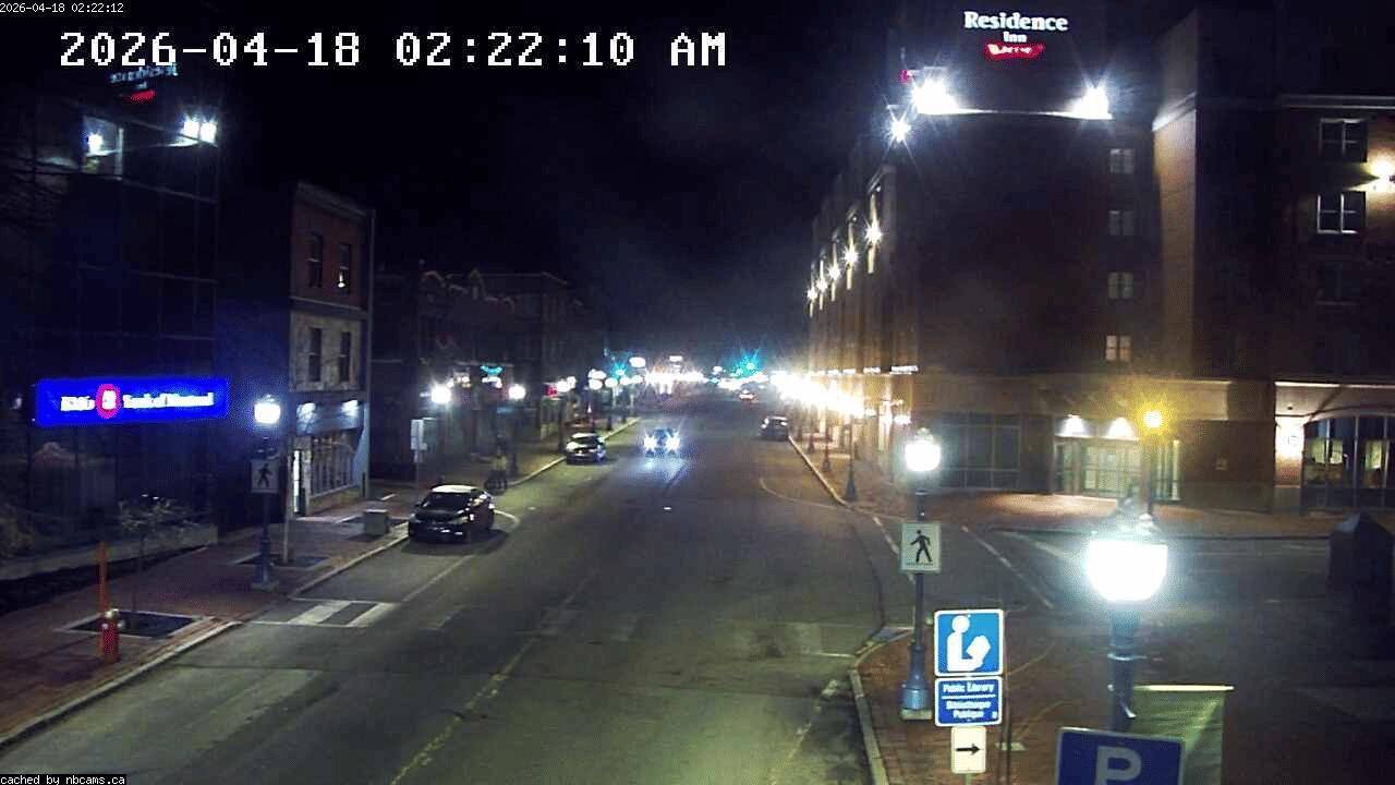 Web Cam image of Moncton (Main Street East)