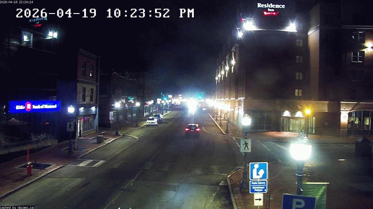 Web Cam image of Moncton (Main Street East)