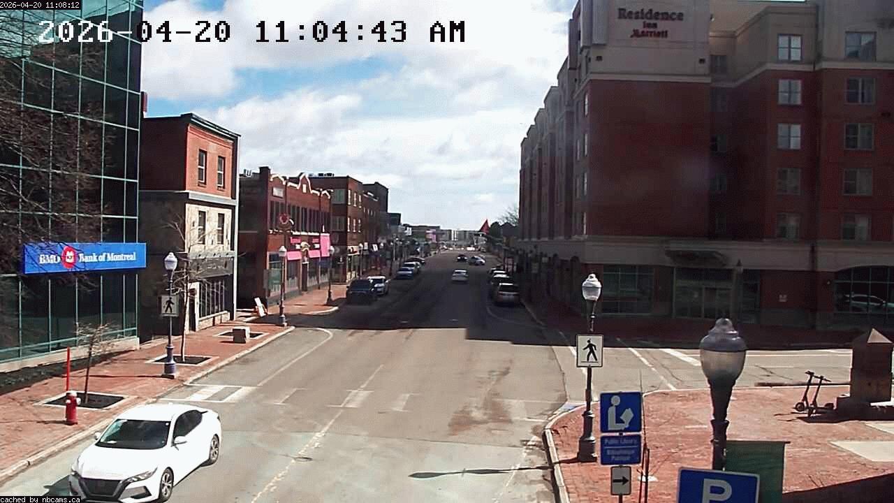 Web Cam image of Moncton (Main Street East)