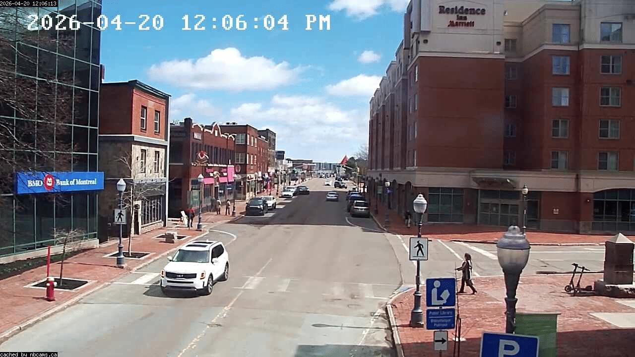 Web Cam image of Moncton (Main Street East)