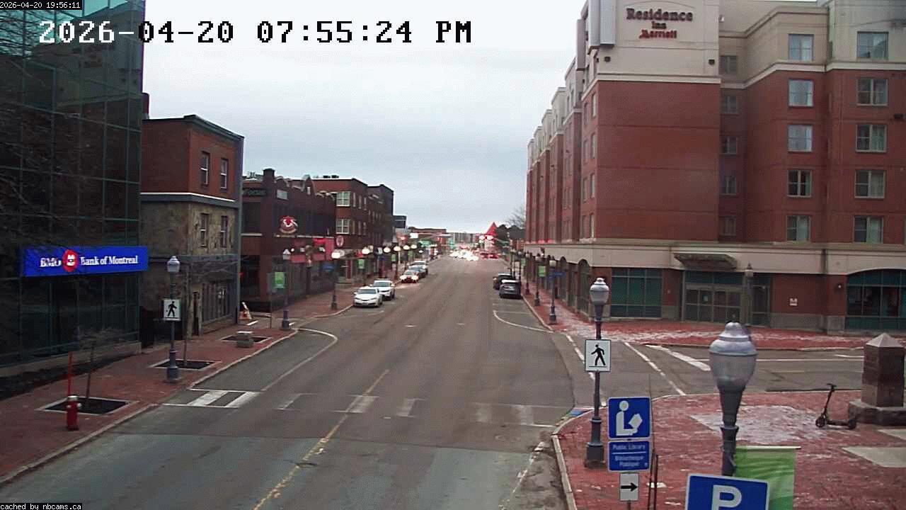 Web Cam image of Moncton (Main Street East)