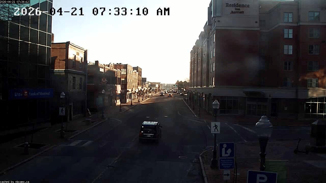 Web Cam image of Moncton (Main Street East)