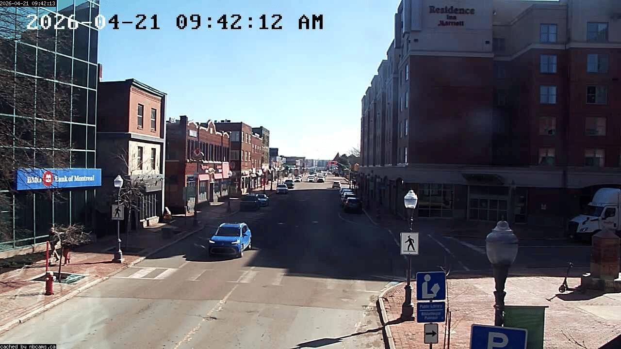 Web Cam image of Moncton (Main Street East)