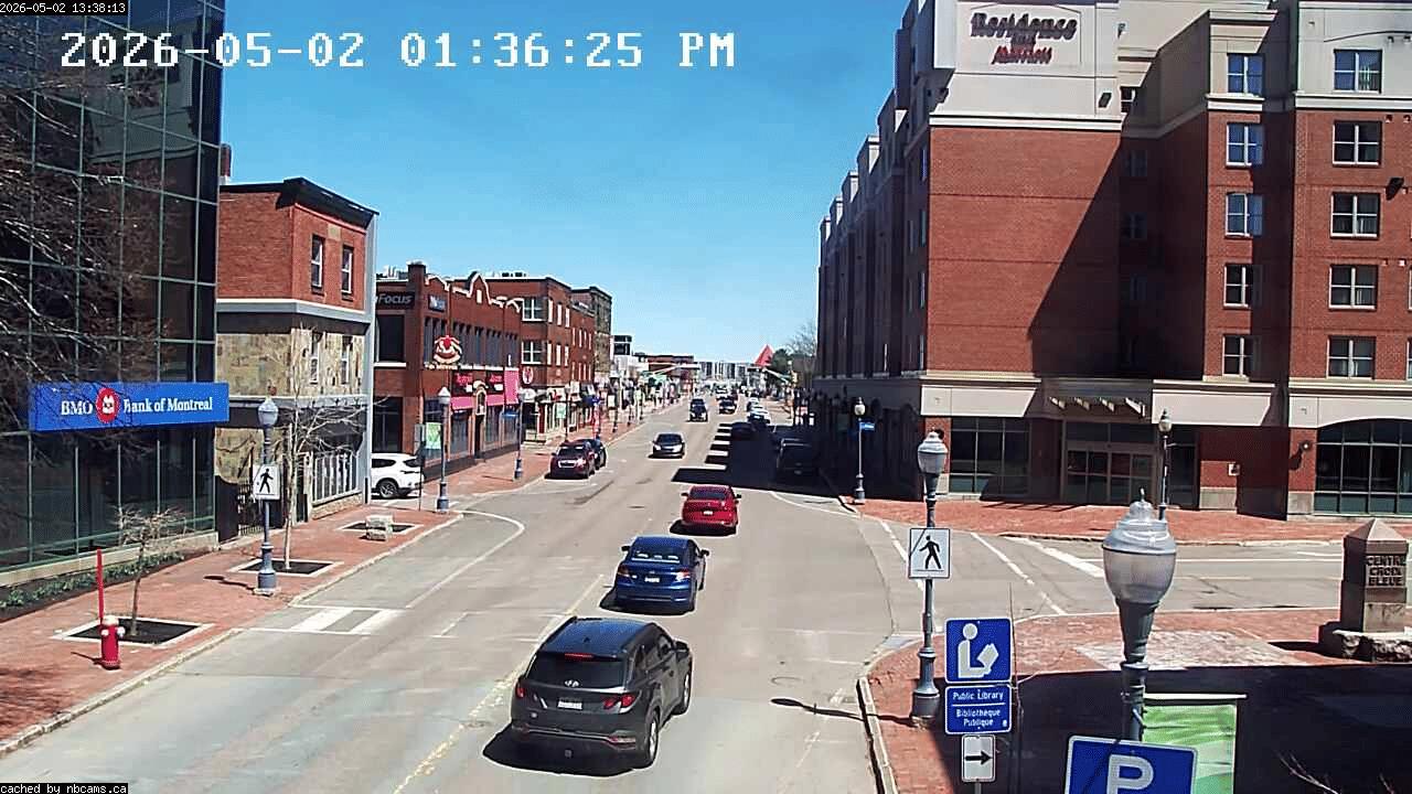 Web Cam image of Moncton (Main Street East)