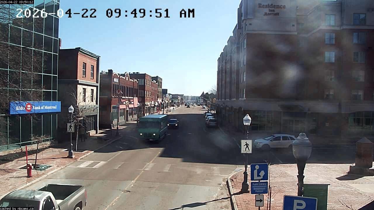 Web Cam image of Moncton (Main Street East)