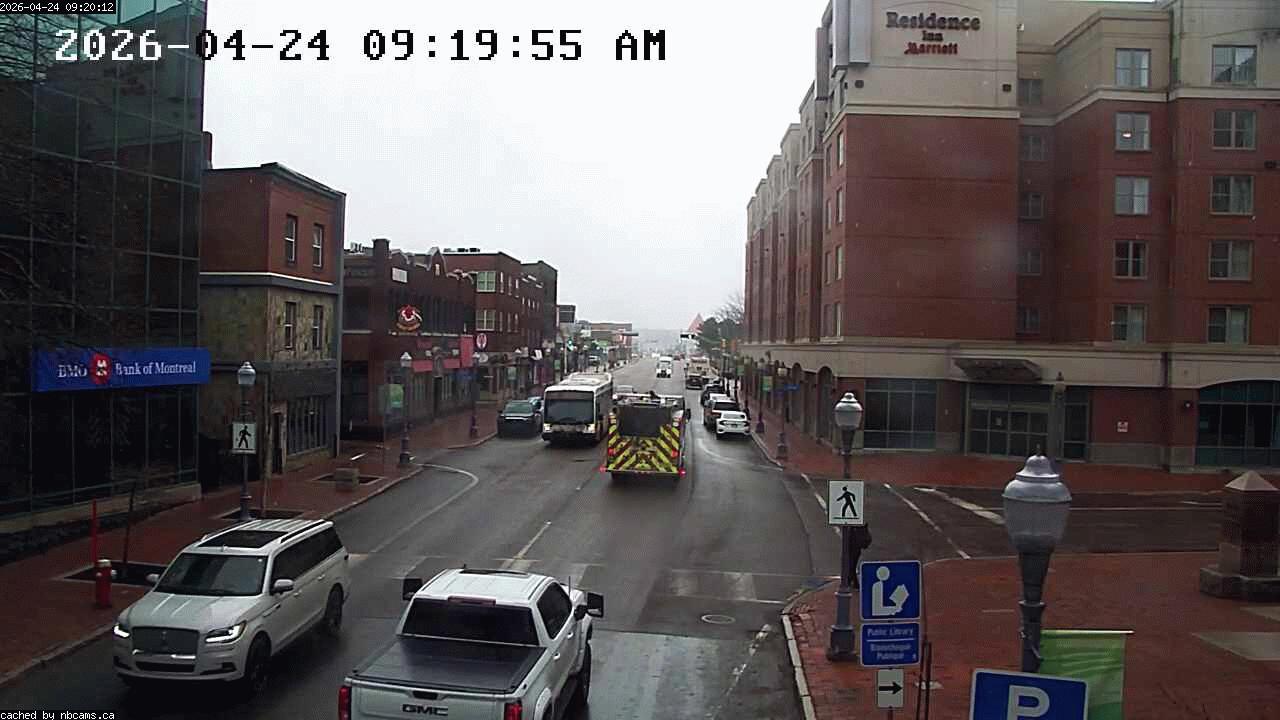 Web Cam image of Moncton (Main Street East)