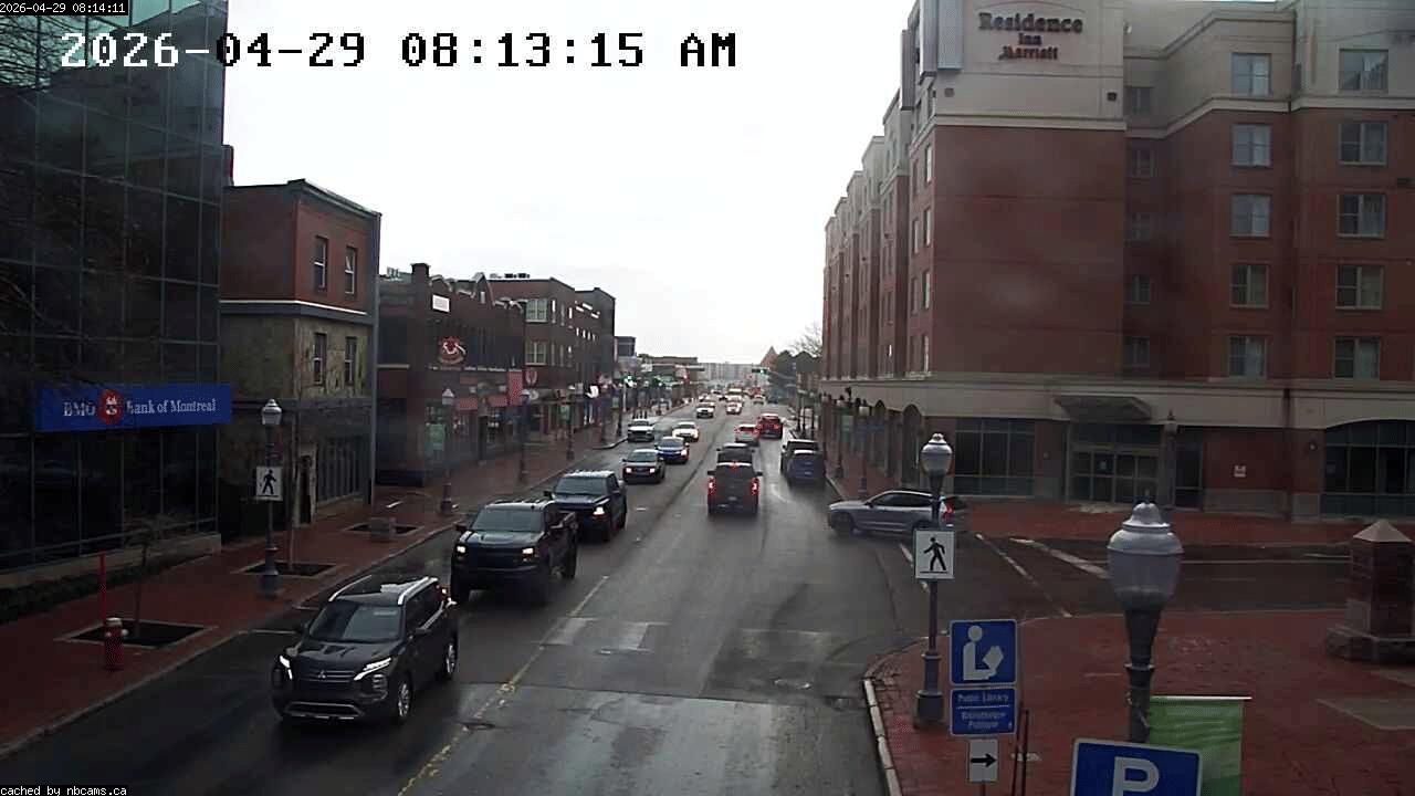 Web Cam image of Moncton (Main Street East)