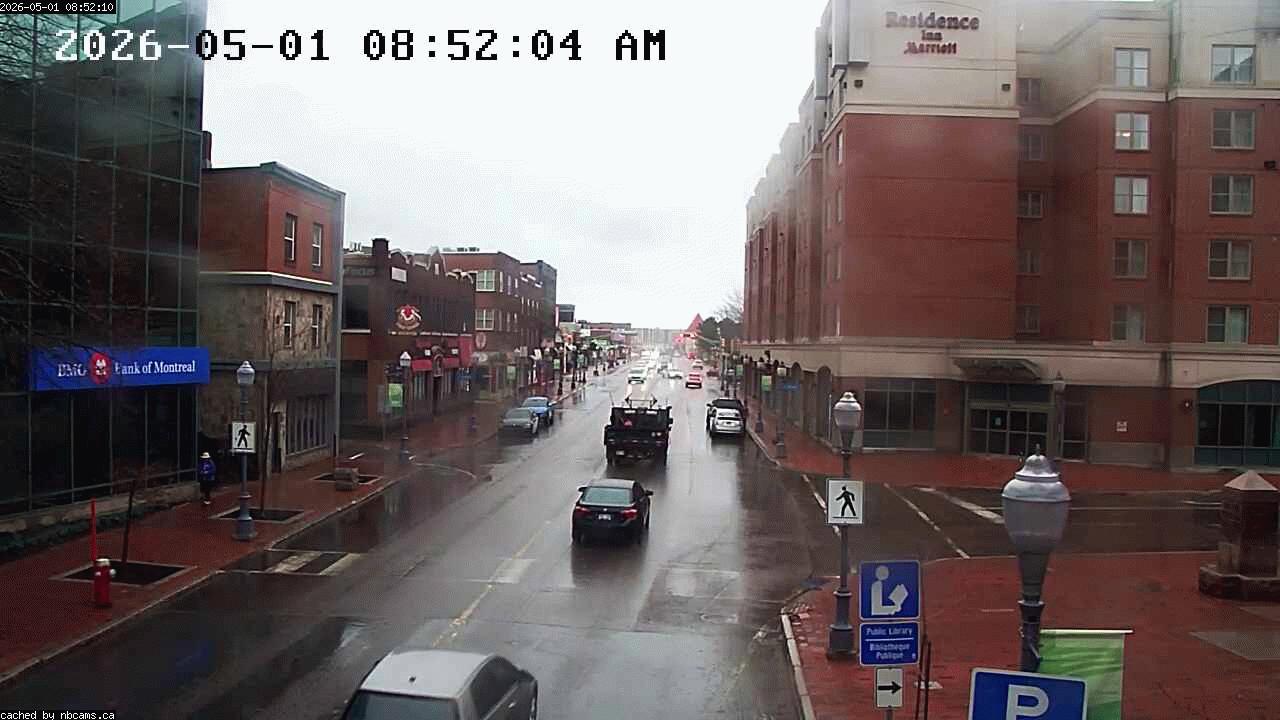 Web Cam image of Moncton (Main Street East)