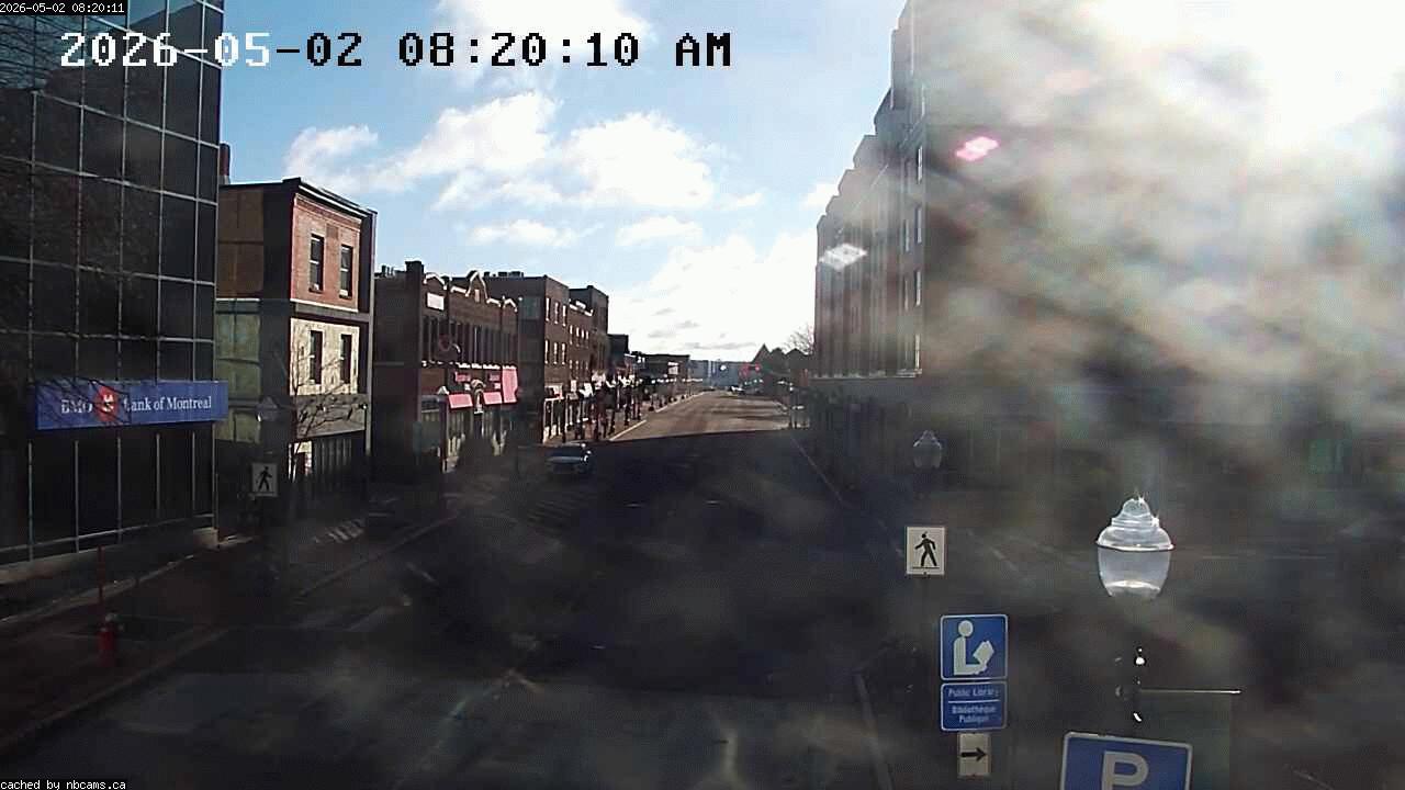 Web Cam image of Moncton (Main Street East)
