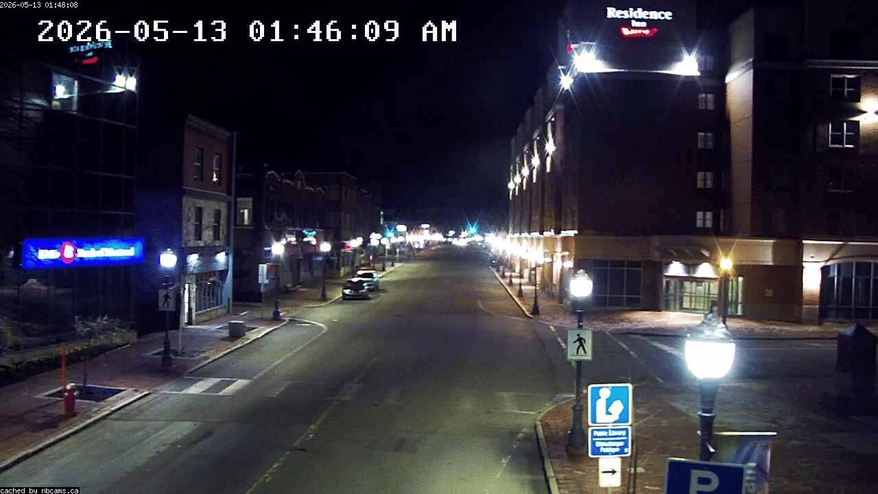 Web Cam image of Moncton (Main Street East)