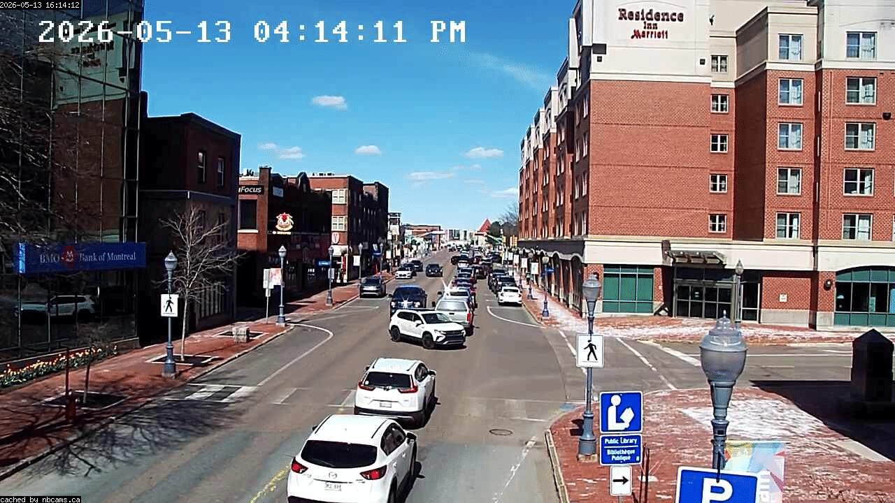Web Cam image of Moncton (Main Street East)