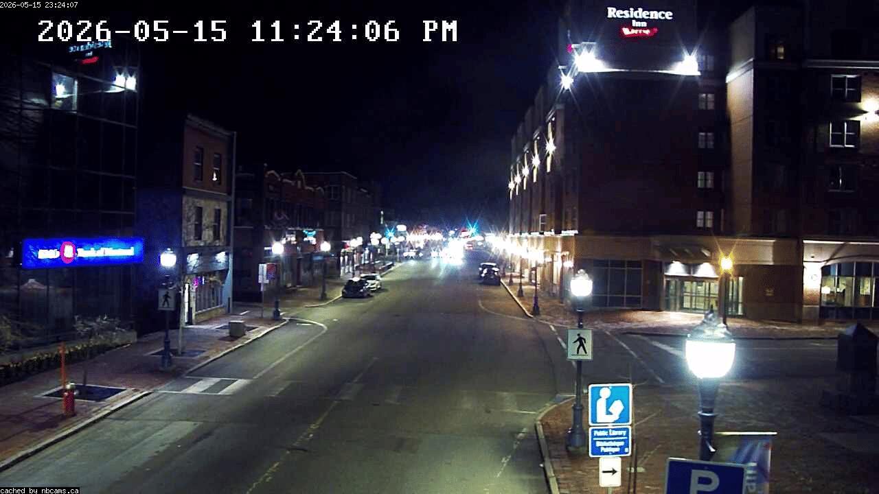 Web Cam image of Moncton (Main Street East)