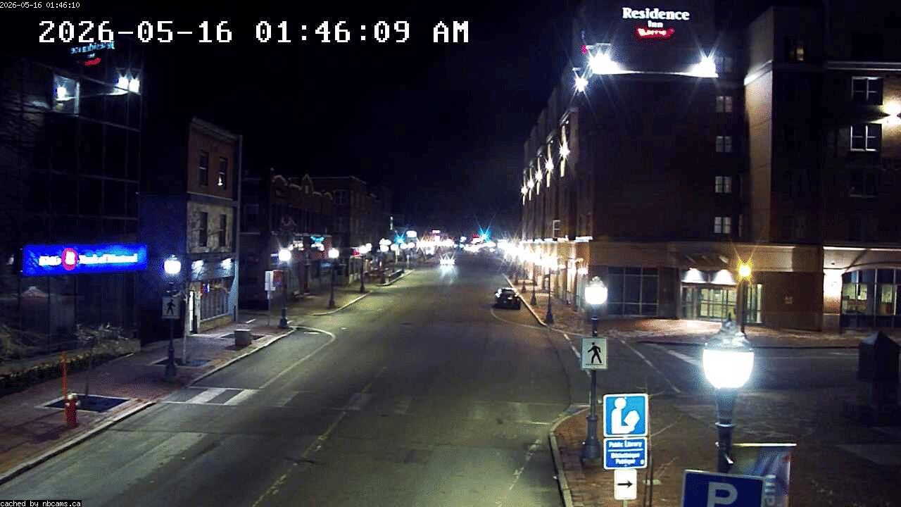 Web Cam image of Moncton (Main Street East)
