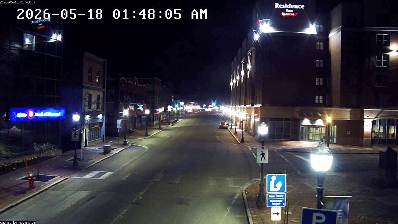 Web Cam image of Moncton (Main Street East)