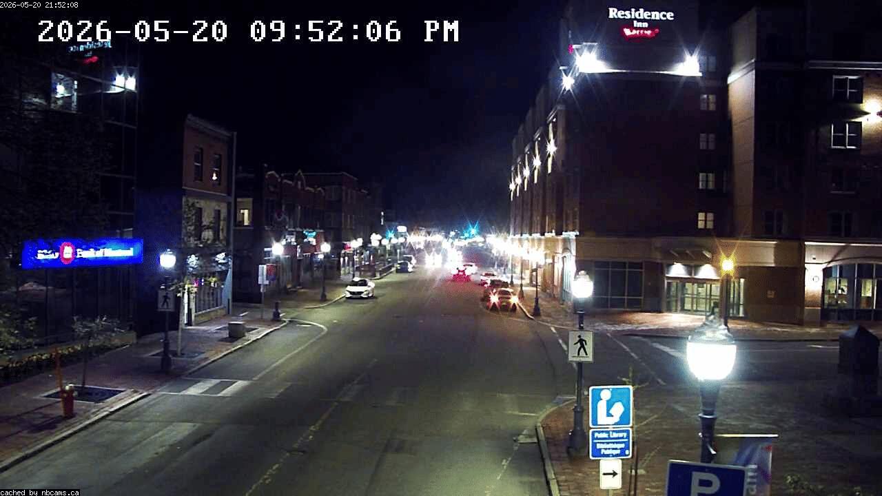 Web Cam image of Moncton (Main Street East)