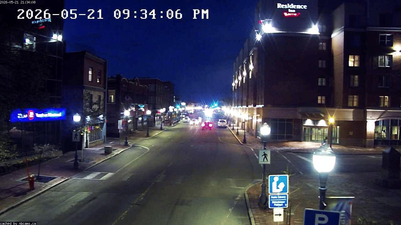 Web Cam image of Moncton (Main Street East)