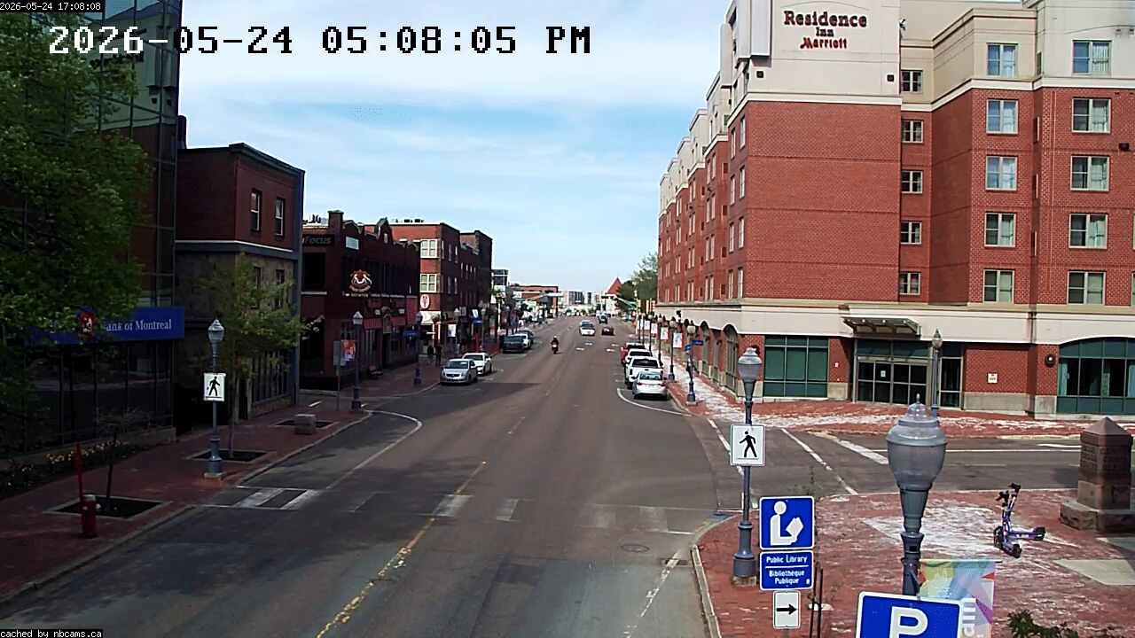 Web Cam image of Moncton (Main Street East)