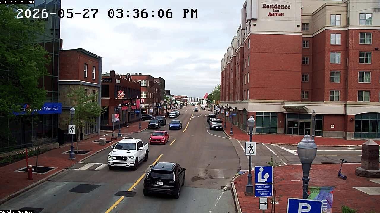 Web Cam image of Moncton (Main Street East)