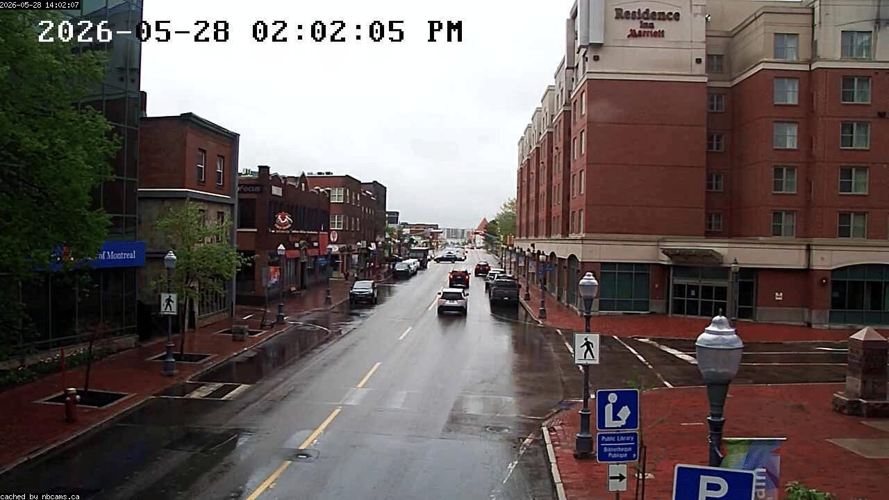 Web Cam image of Moncton (Main Street East)