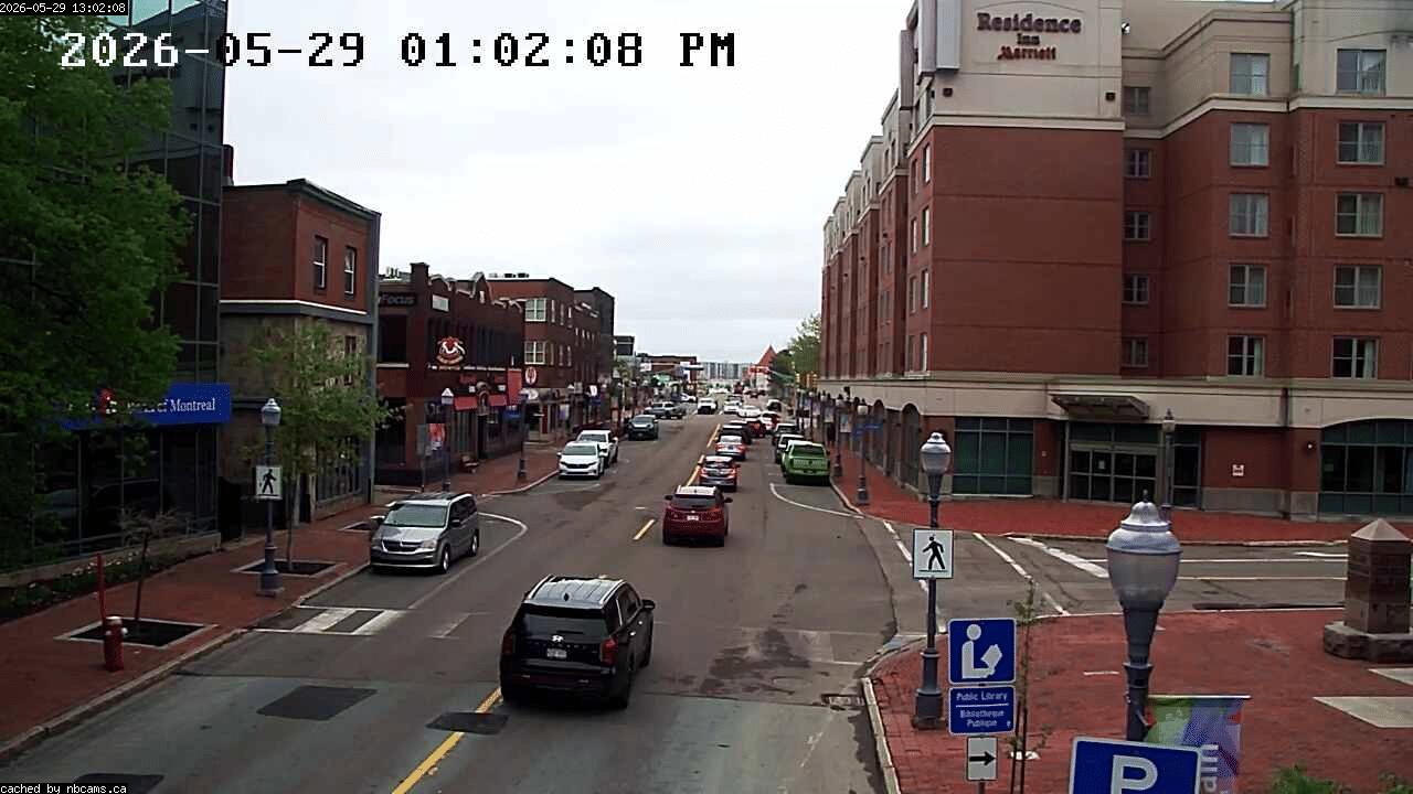 Web Cam image of Moncton (Main Street East)