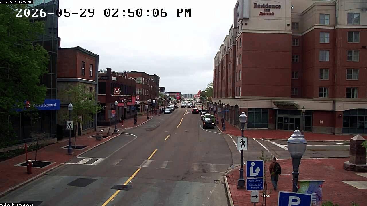 Web Cam image of Moncton (Main Street East)