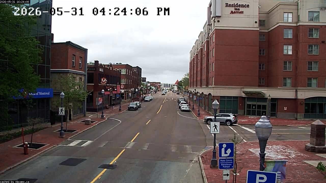 Web Cam image of Moncton (Main Street East)
