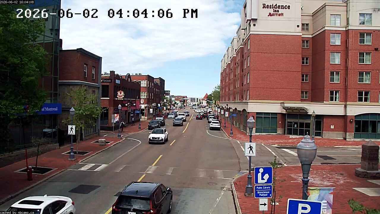 Web Cam image of Moncton (Main Street East)