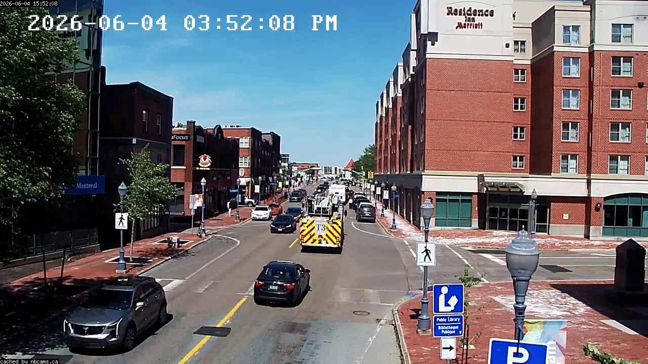 Web Cam image of Moncton (Main Street East)