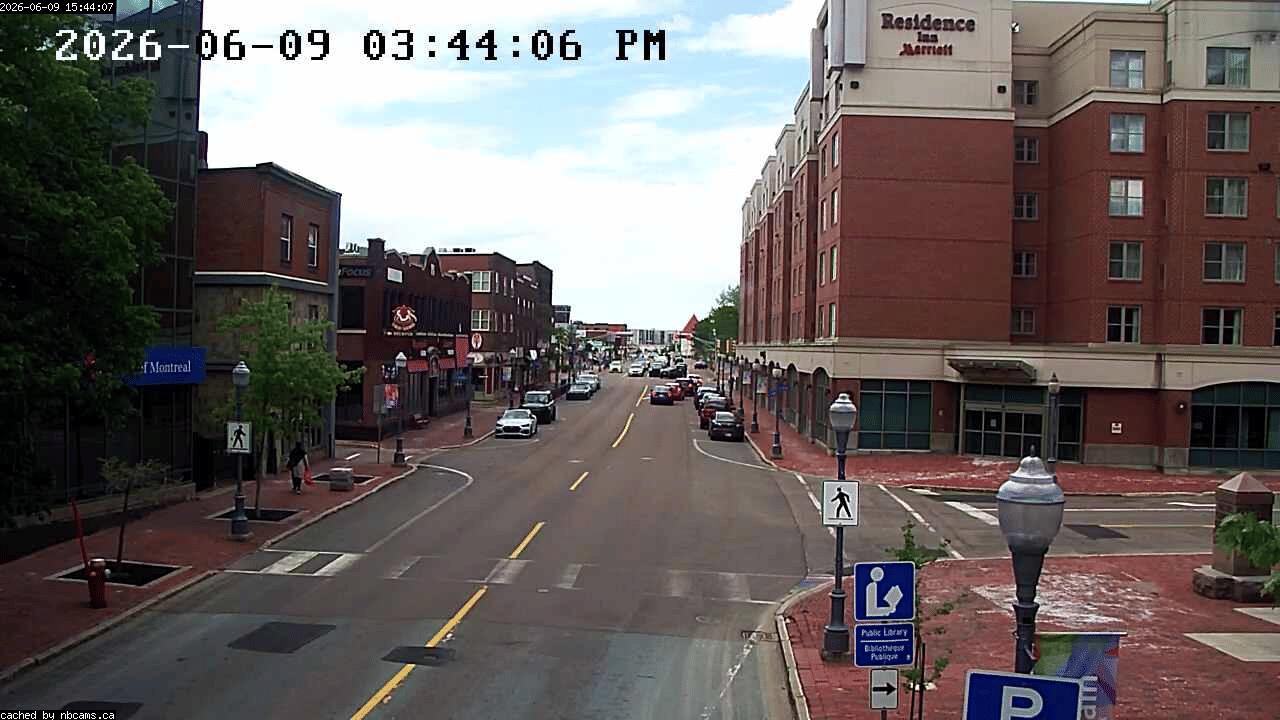 Web Cam image of Moncton (Main Street East)
