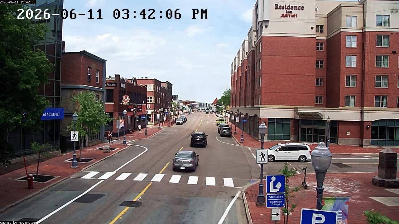 Web Cam image of Moncton (Main Street East)