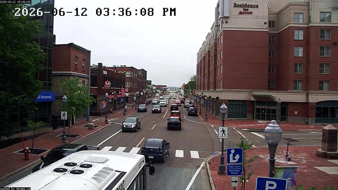 Web Cam image of Moncton (Main Street East)