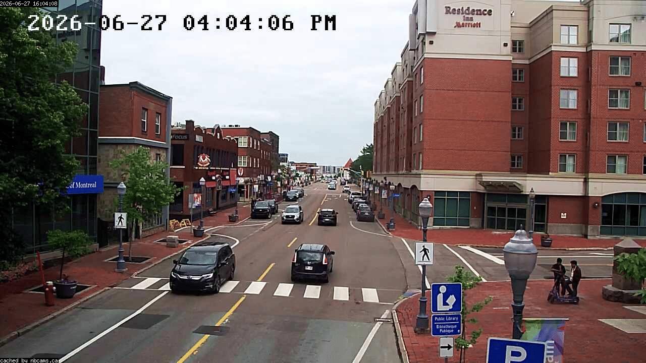 Web Cam image of Moncton (Main Street East)