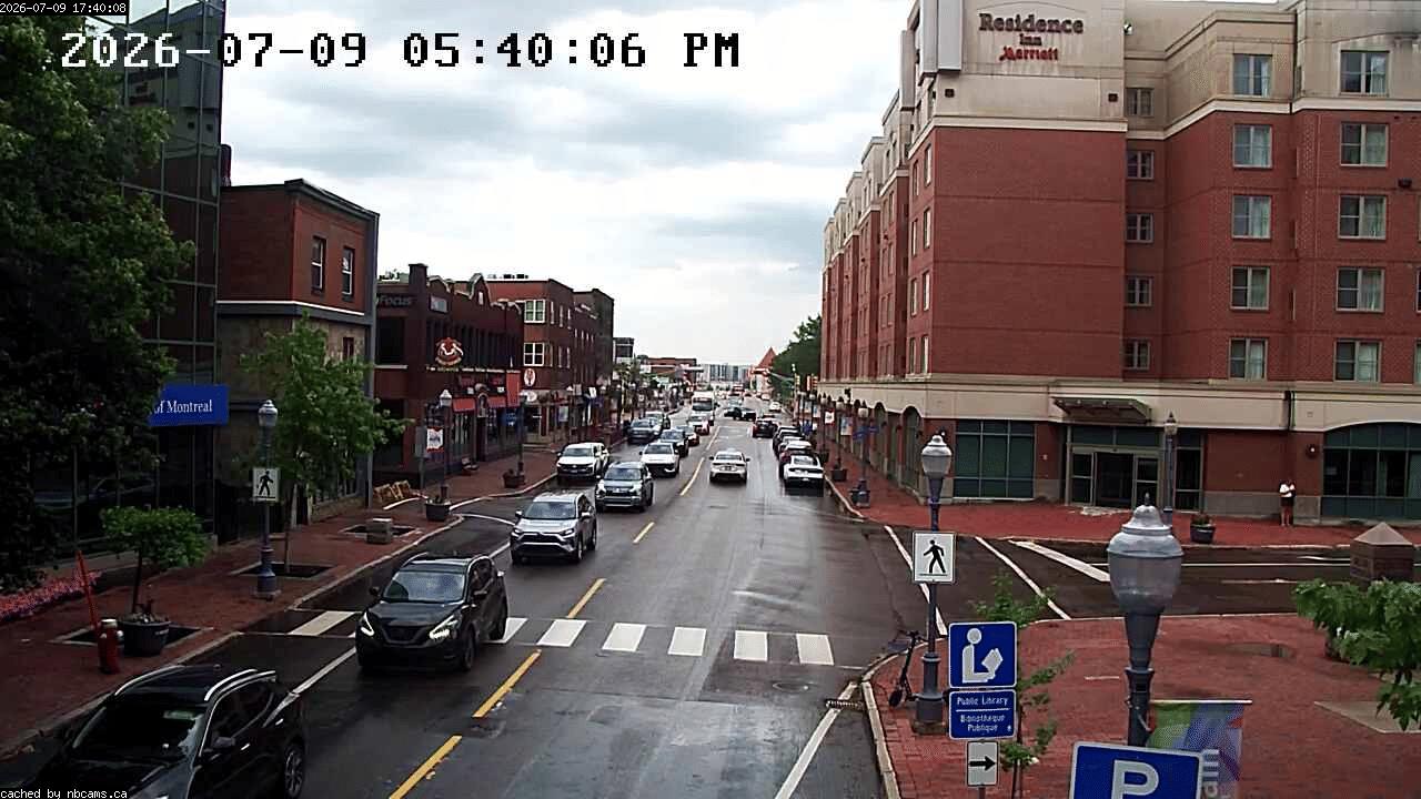 Web Cam image of Moncton (Main Street East)
