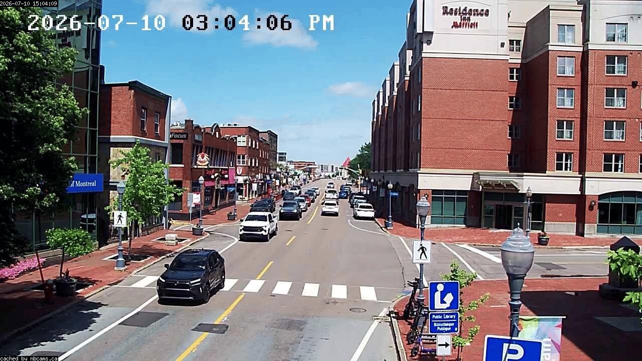 Web Cam image of Moncton (Main Street East)