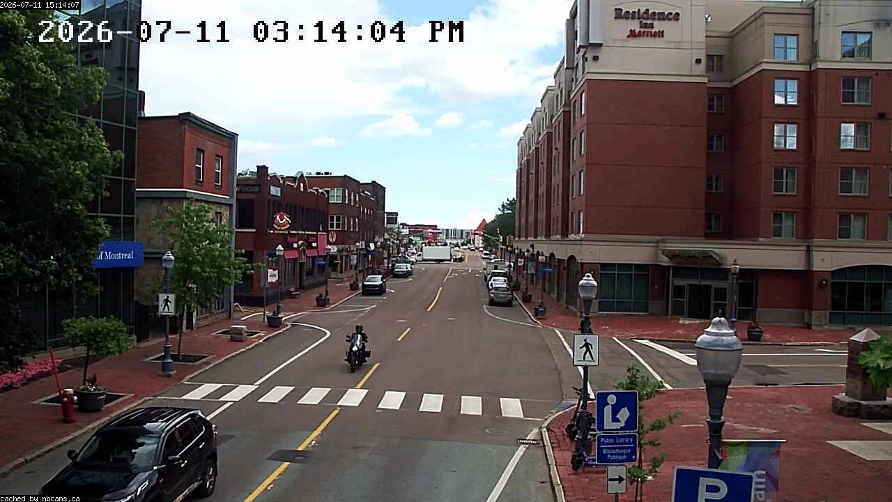 Web Cam image of Moncton (Main Street East)