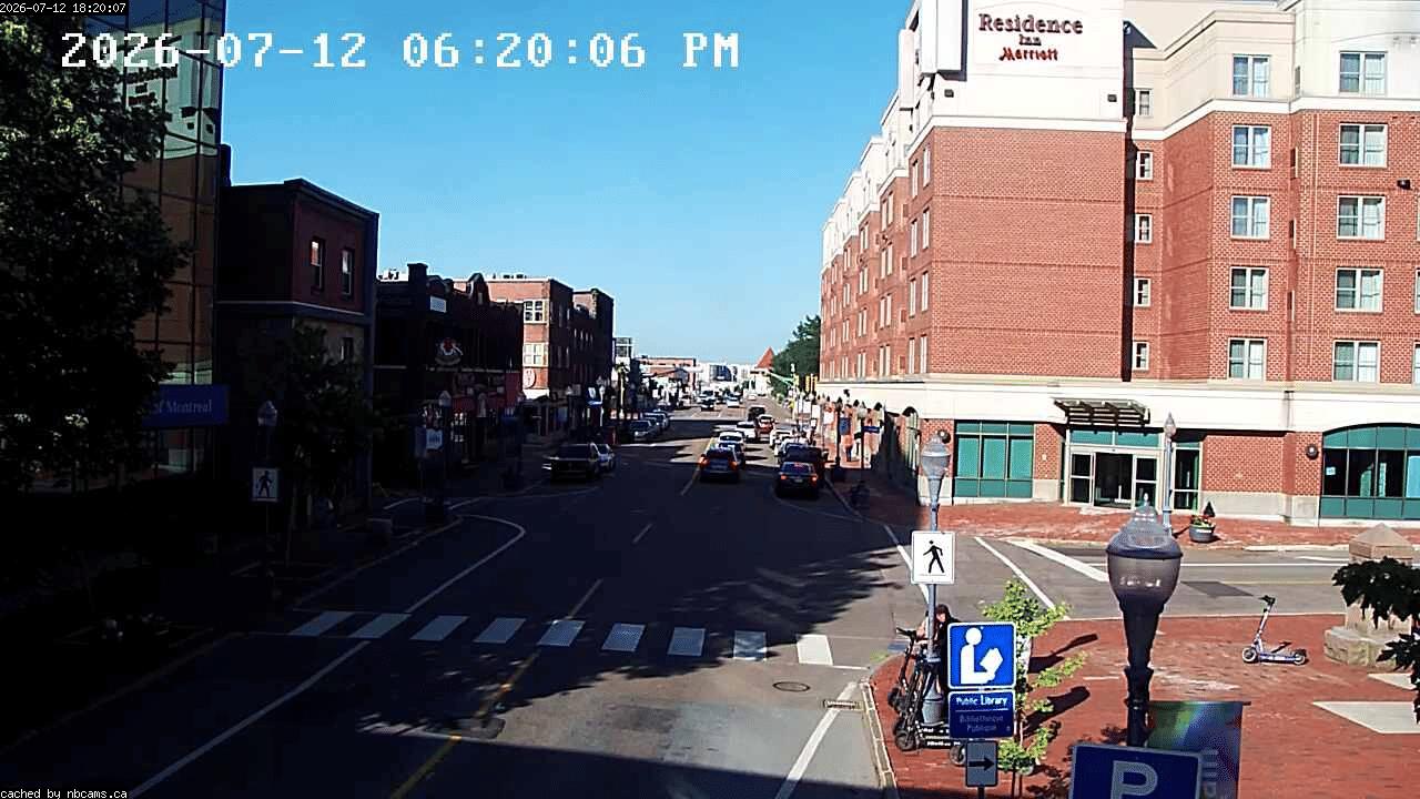 Web Cam image of Moncton (Main Street East)