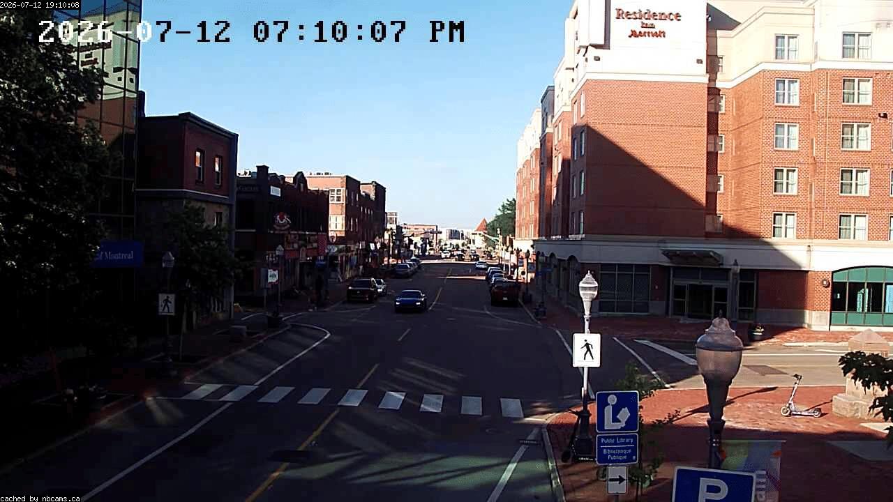 Web Cam image of Moncton (Main Street East)