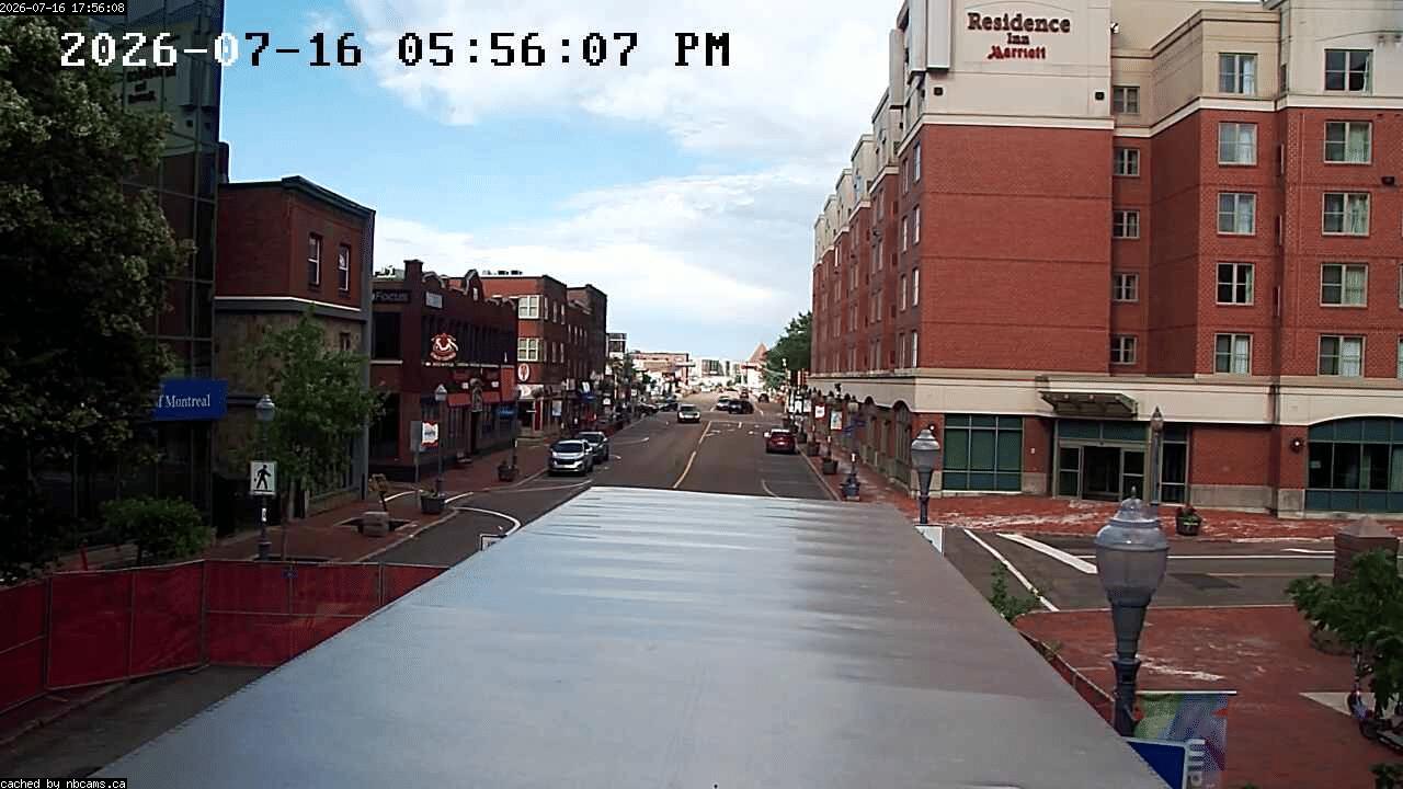 Web Cam image of Moncton (Main Street East)