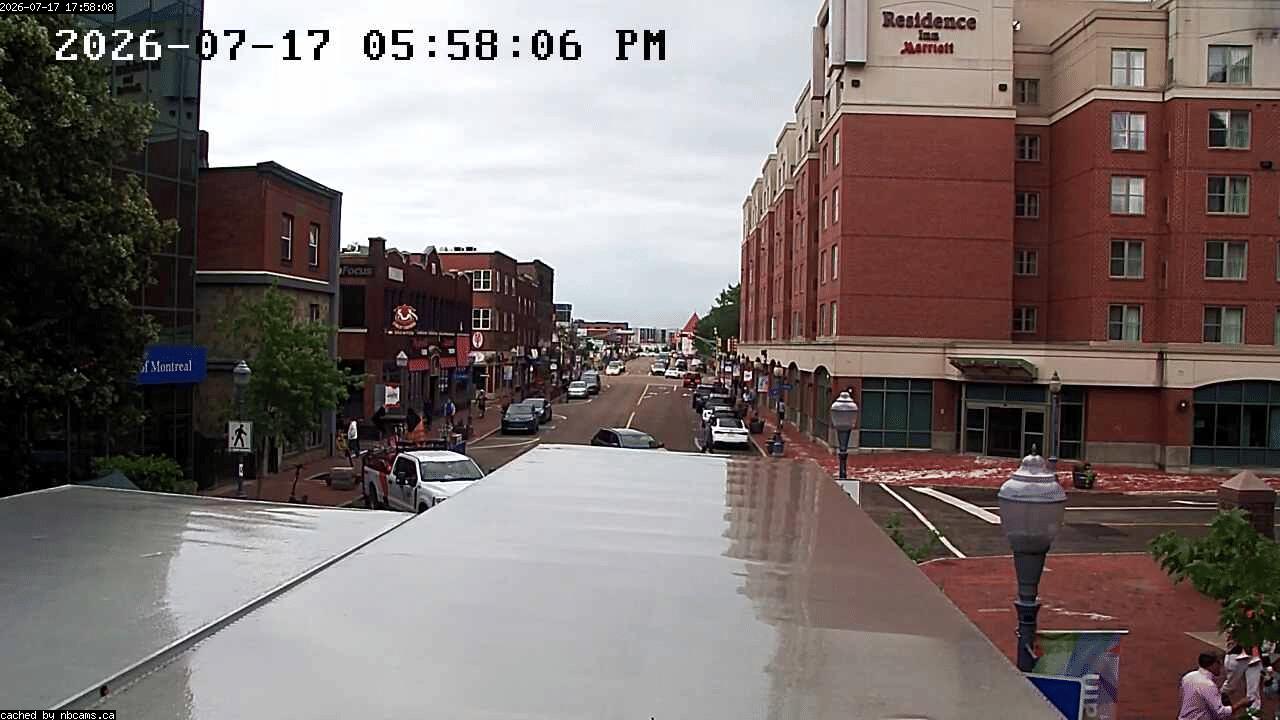 Web Cam image of Moncton (Main Street East)