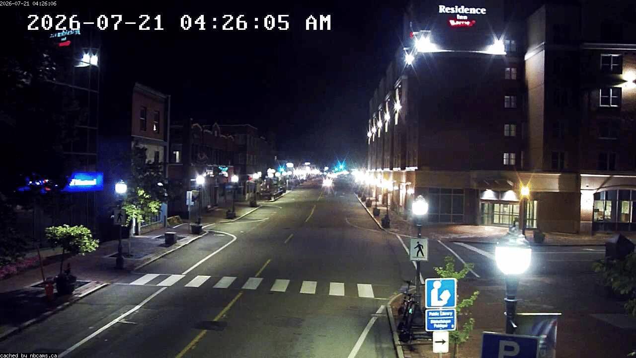 Web Cam image of Moncton (Main Street East)