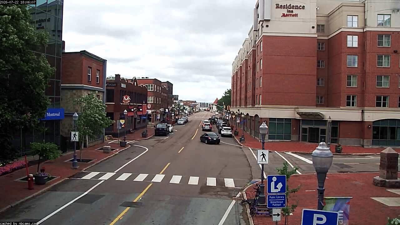 Web Cam image of Moncton (Main Street East)