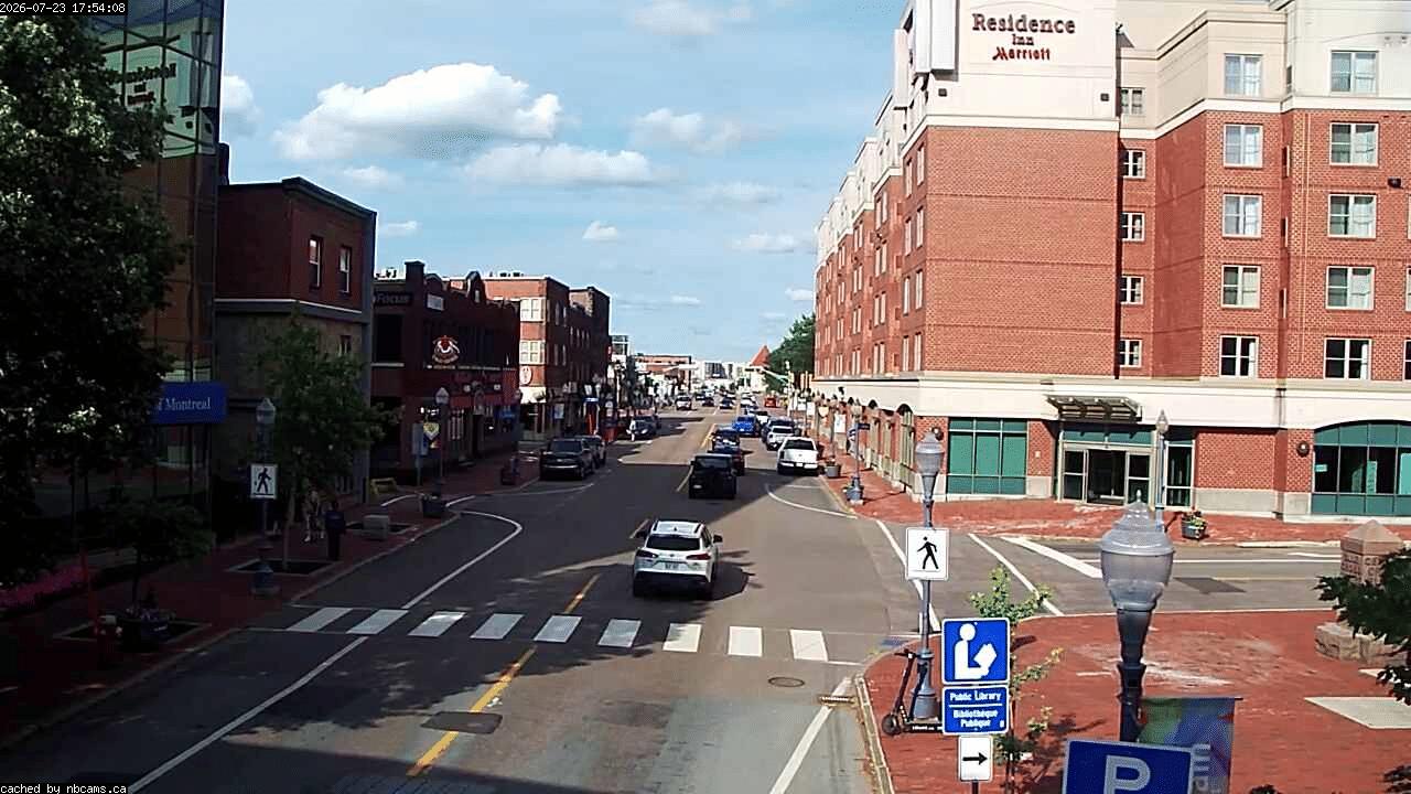 Web Cam image of Moncton (Main Street East)