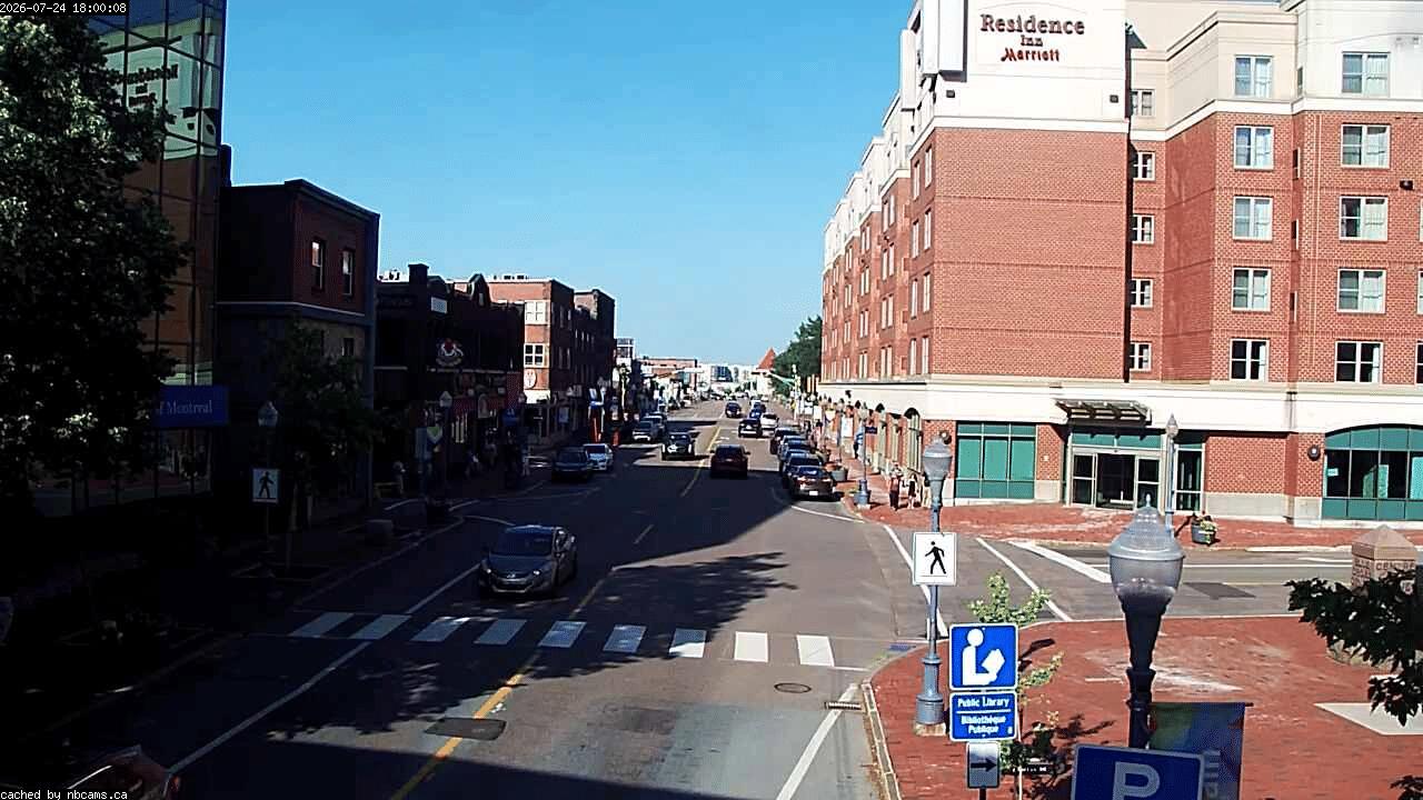 Web Cam image of Moncton (Main Street East)