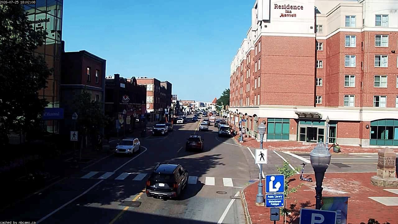 Web Cam image of Moncton (Main Street East)