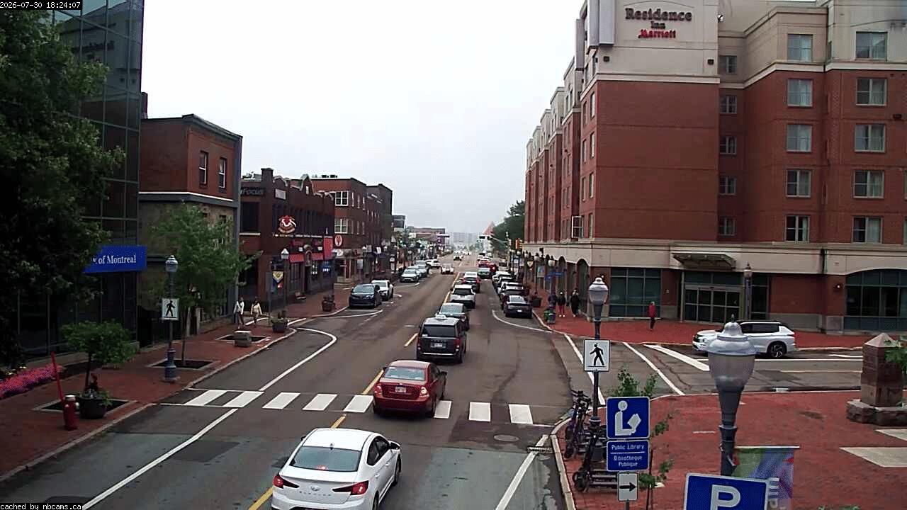 Web Cam image of Moncton (Main Street East)