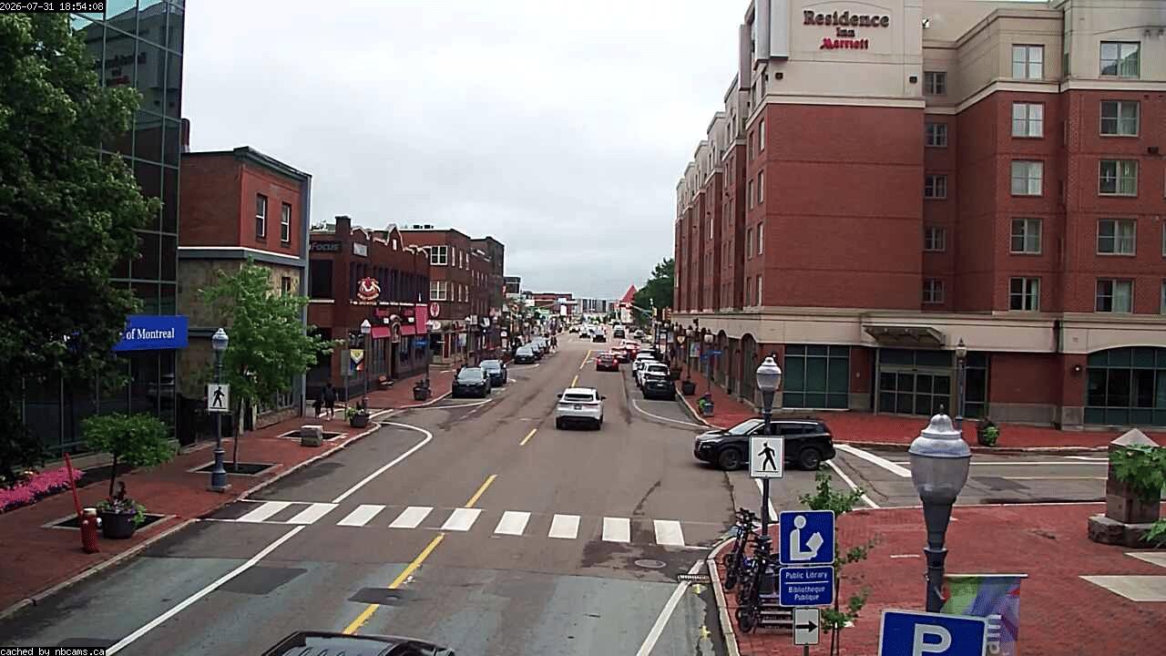 Web Cam image of Moncton (Main Street East)