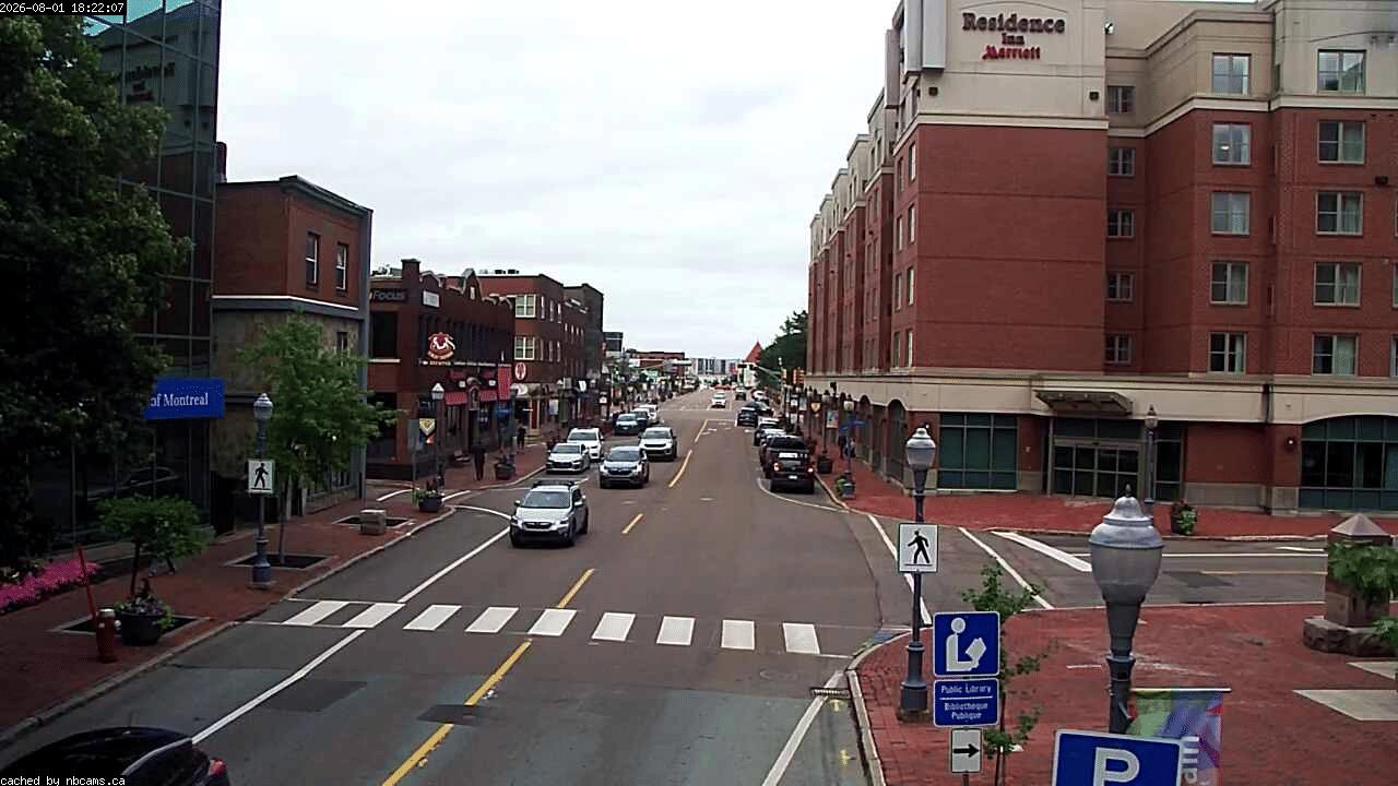 Web Cam image of Moncton (Main Street East)